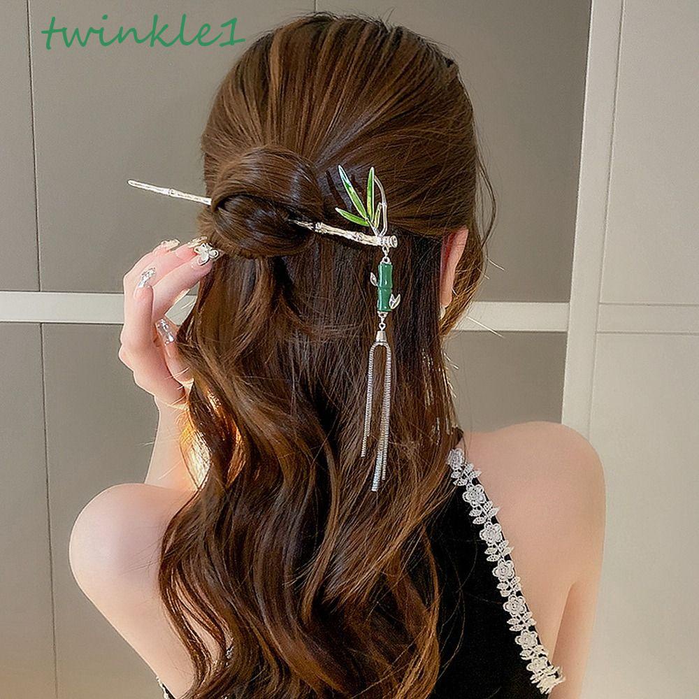 Trâm Cài Tóc Phối Tua Rua Phong Cách Trung Hoa Cổ Điển Thời Trang