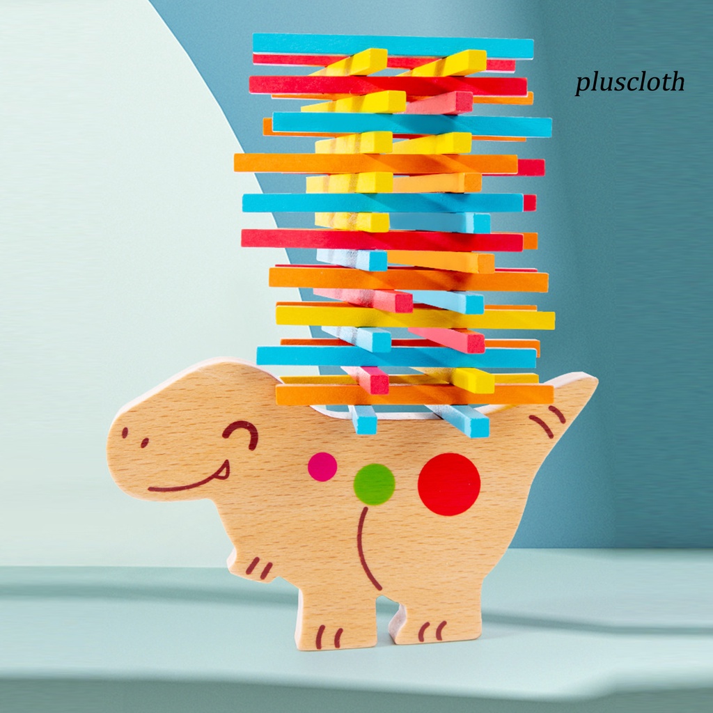 1 Bộ Đồ Chơi Khối Gỗ Xếp Chồng Nước Cân Bằng Màu Sắc Tươi Sáng Giáo Dục Sớm Cho Bé