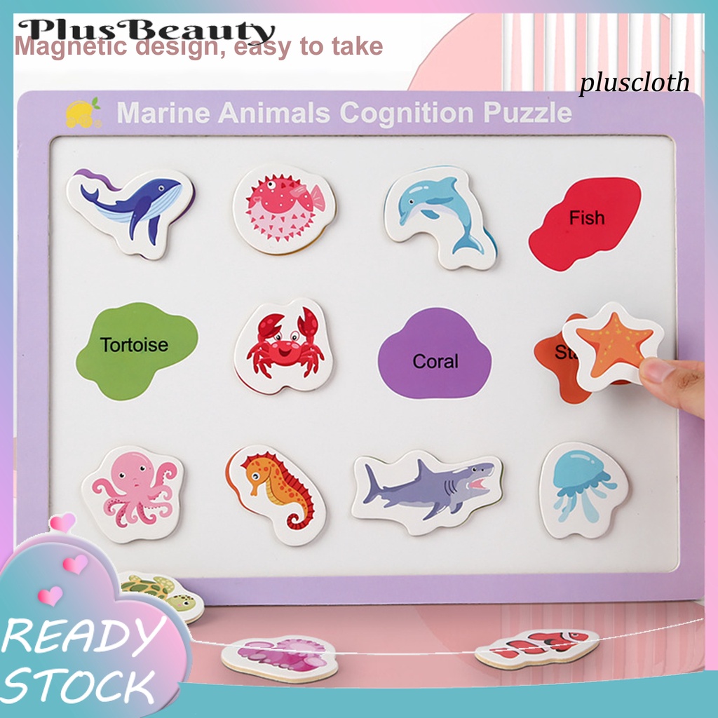 Pllu * Bộ Đồ Chơi Xếp Hình Chữ Tiếng Anh Bằng Gỗ Giàu Có Nhiều Chủ Đề Không Cần Mài Vui Nhộn Giải Trí Dễ Truy Cập Cho Bé