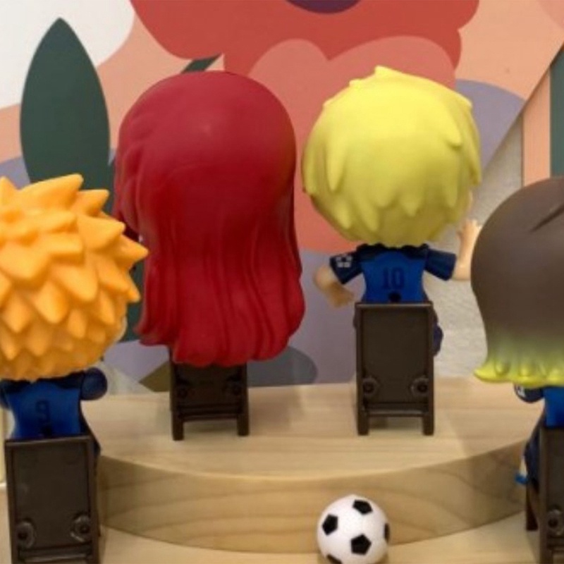 Bộ 6 Mô Hình Nhân Vật Isagi Yoichi Meguru Rensuke 10cm