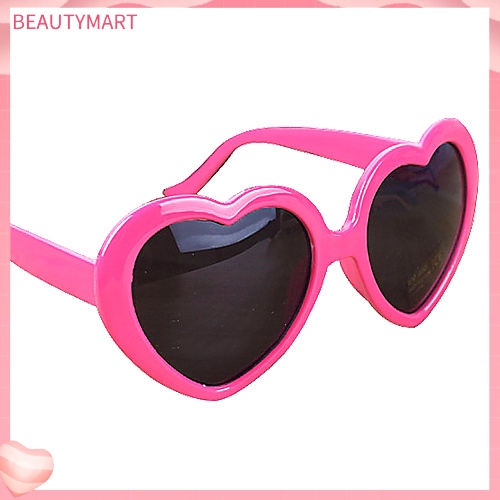 Kính Mát Hình Trái Tim Thời Trang Mùa Hè Cho Nam Nữ