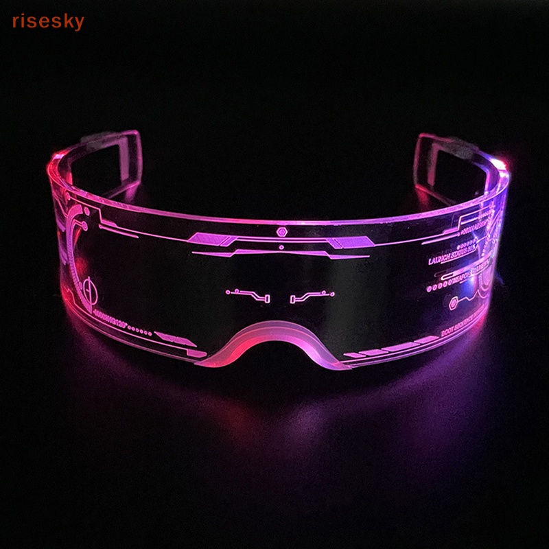 Mắt Kính Chống Nắng Có Đèn LED Phát Sáng Dành Cho Người Lớn Và Trẻ Em