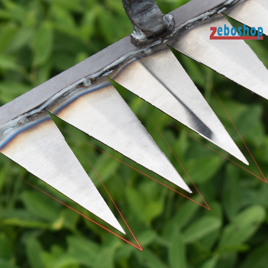 Zeboshop Cây Cà Phê Kim Loại Cứng Có Tay Cầm Tiện Dụng Cho Sân Vườn