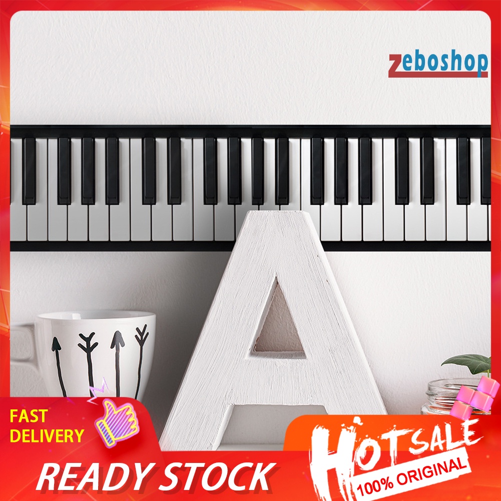 Đề Can 3D 200cm Màu Trắng Đen Hình Phím Đàn Piano Dán Tường Trang Trí