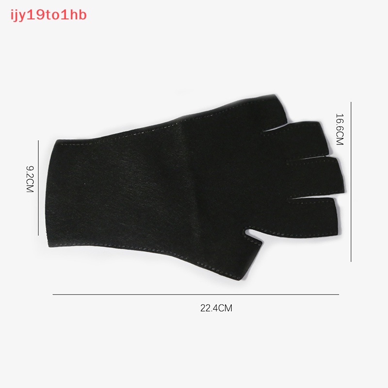 2 chiếc găng tay bảo vệ chống tia UV Găng Tay Móng tay đèn LED găng tay bảo vệ tia UV mới