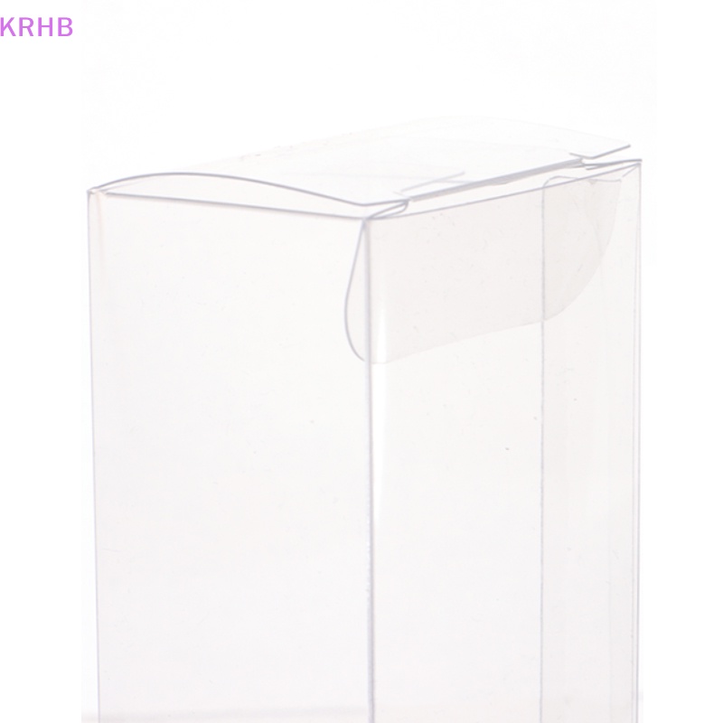 10 Hộp Trưng Bày Mô Hình Xe Hơi 82 * 40 * 30mm Bằng PVC 1 / 64