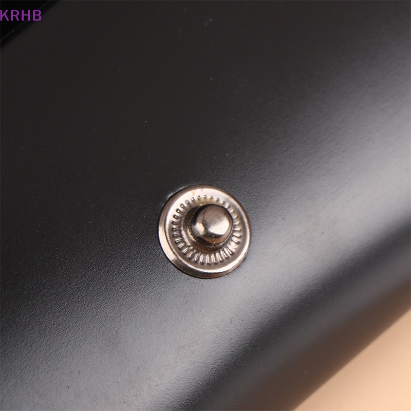 1 Túi Da Đựng Mắt Kính Màu Trơn Mới