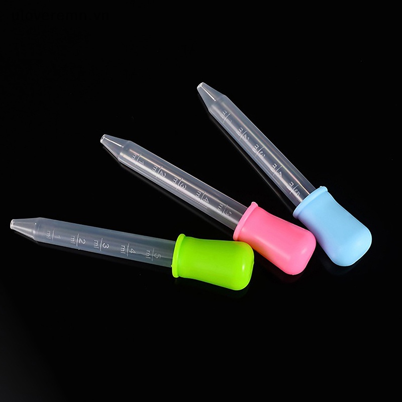 Ống Nhỏ Giọt Bằng Silicone 5ML Cho Bé Uống Thuốc