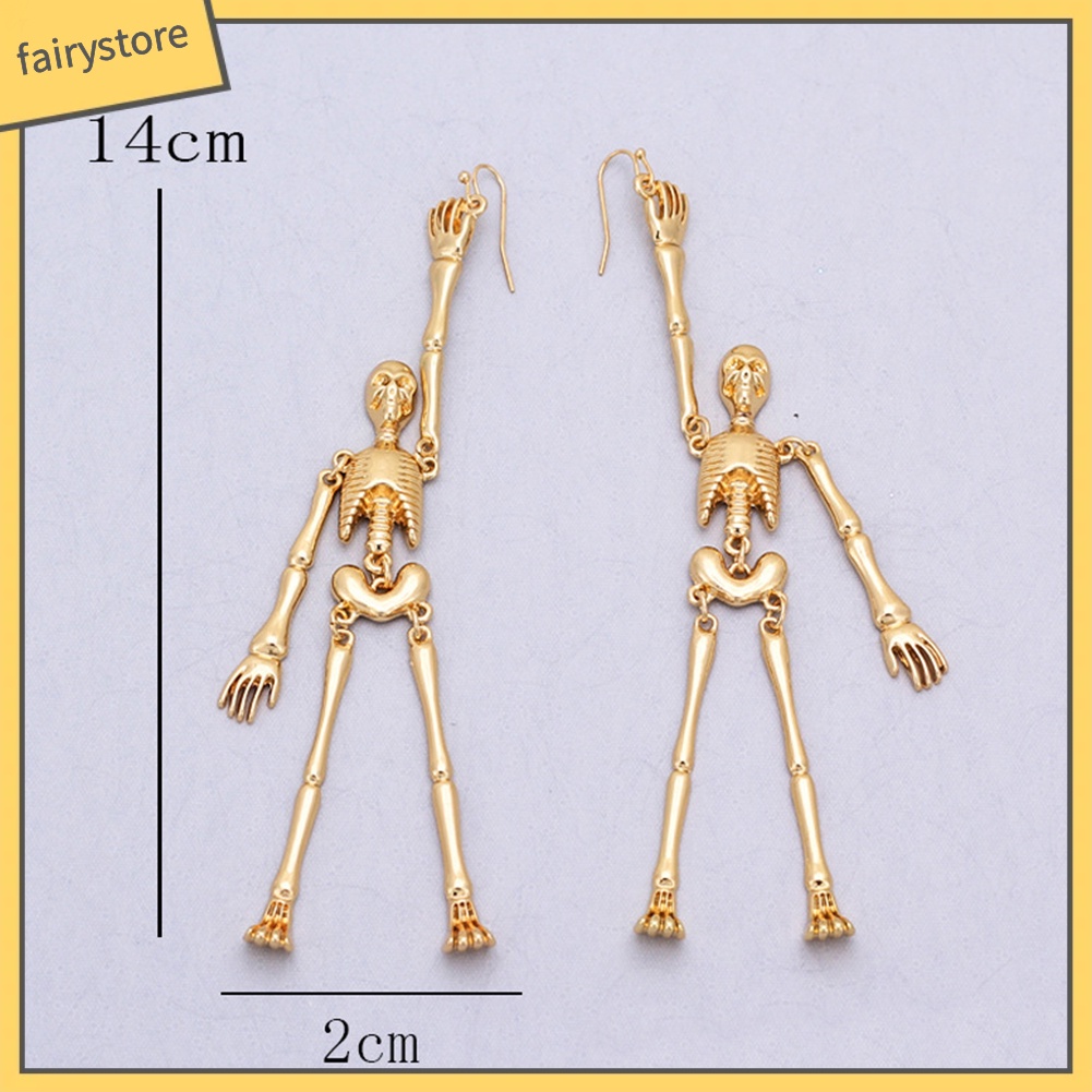 Bông Tai Hình Đầu Lâu Thời Trang Dành Cho Nữ