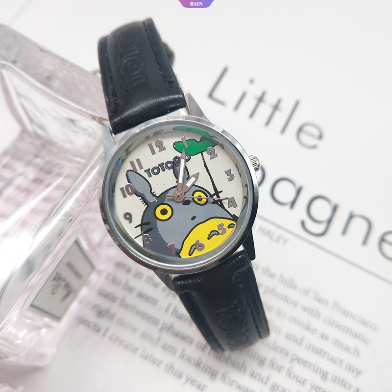 Đồng Hồ Đeo Tay Họa Tiết Hoạt Hình Totoro Phong Cách Nhật Bản Dành Cho Nữ