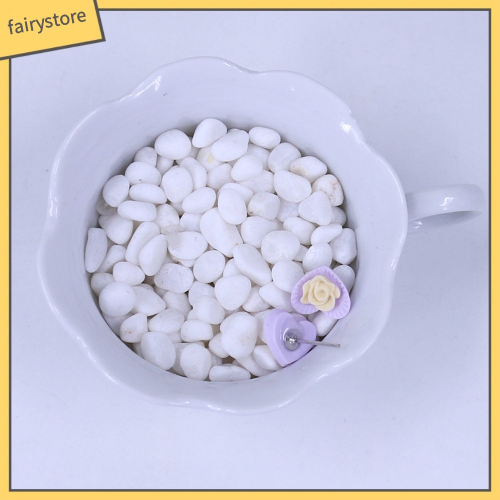 12 Đôi Bông Tai Hình Hoa Bằng Nhựa Nhiều Màu Thời Trang Dành Cho Nữ