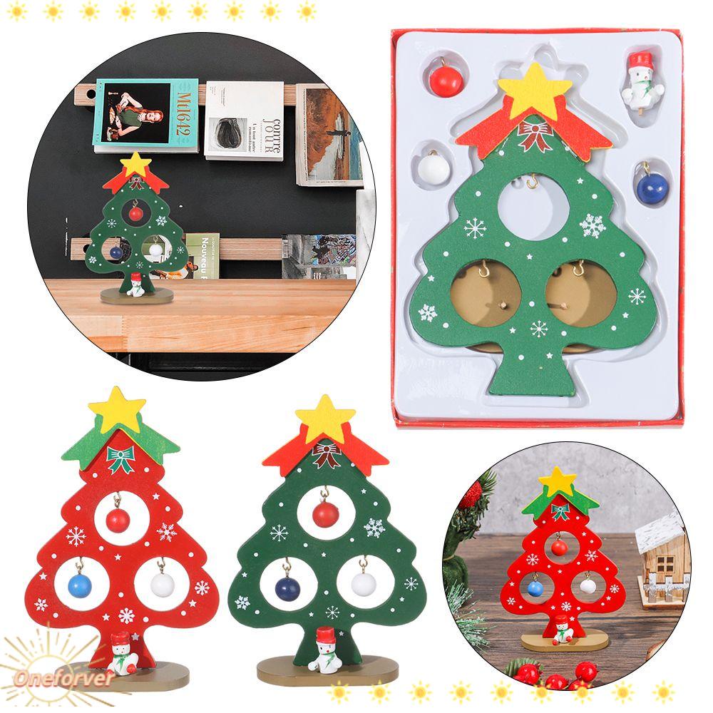 Cây Thông Giáng Sinh Mini DIY Dùng Để Trang Trí Nhà