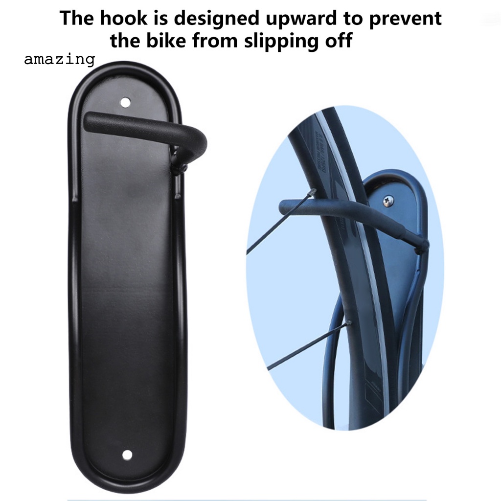 1 Set Móc Treo Xe Đạp Leo Núi Gắn Tường Chống Trượt Chịu Lực Tốt