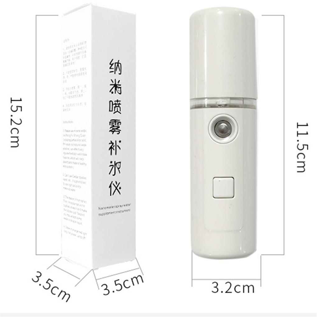 Máy Phun Sương Tạo Độ Ẩm Cho Da Mặt Sạc USB Cầm Tay Tiện Lợi