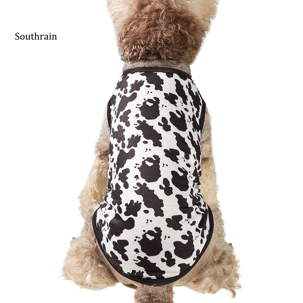 Áo Sweater Co Giãn Thoáng Khí In Họa Tiết Chấm Bi Đáng Yêu Cho Thú Cưng