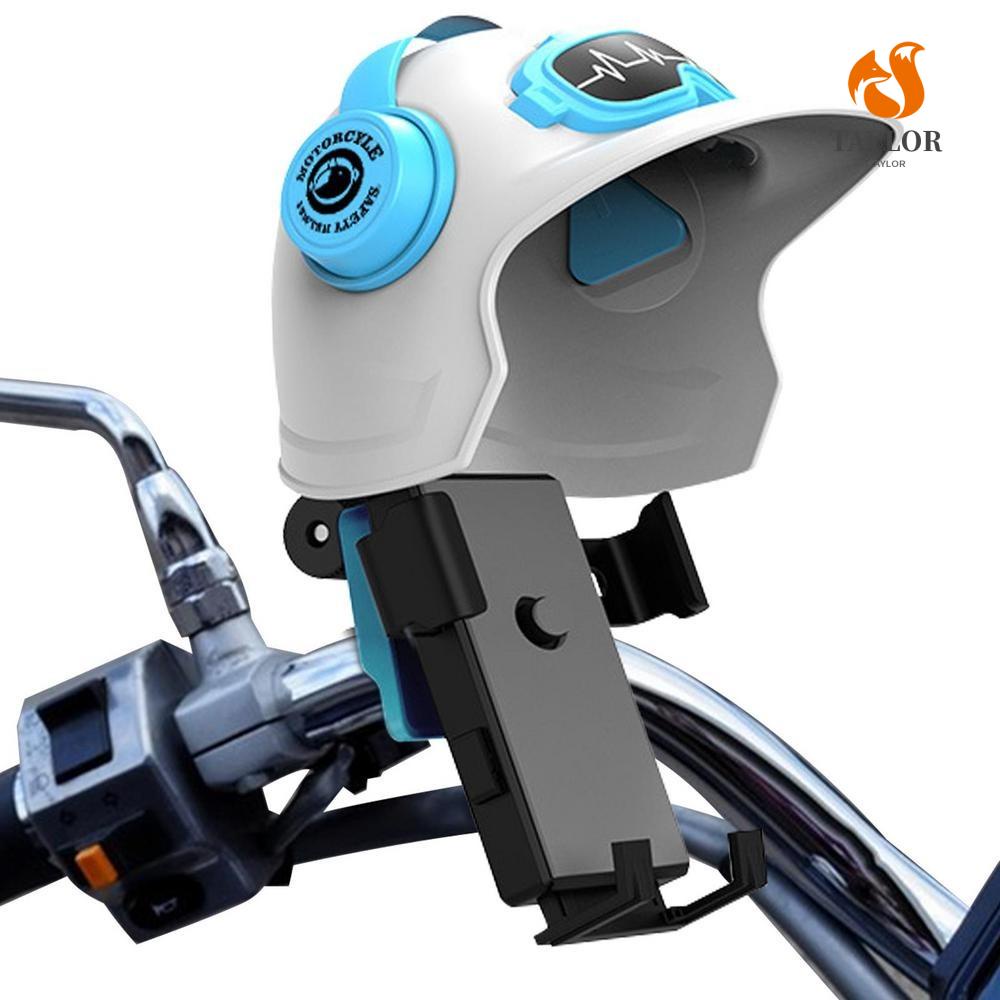 Giá Đỡ Điện Thoại Gắn Kính Chiếu Hậu Xe Đạp Ebike Hình Nón Bảo Hiểm TAYLOR1 Tùy Chỉnh Góc Chống Nước Chống Nắng Định Vị