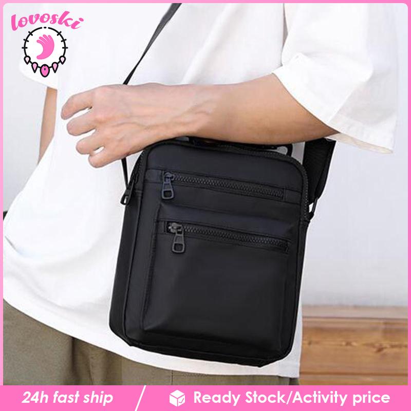 [Lovoski] Túi Đeo Chéo Vai Đi Bộ Đường Dài Hàng Ngày Dành Cho Nam