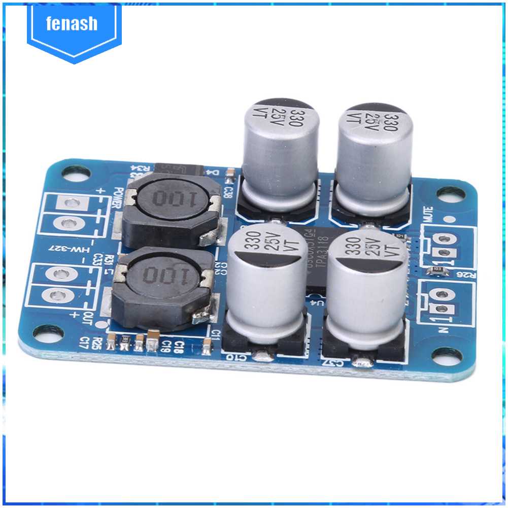 Bảng Mạch Khuếch Đại Âm Thanh Kỹ Thuật Số TPA3118 PBTL 60W 1X60W 4-8 Ohms DC8-24V TPA3110 Cho Arduino