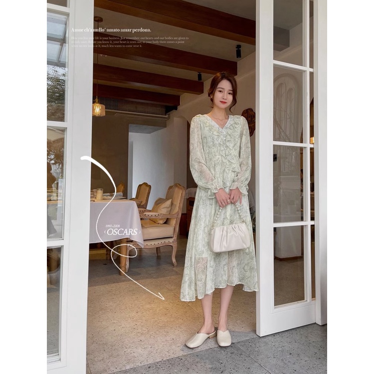 Duoya Giày Lười Đế Phẳng Bít Mũi Bằng Da Mềm Thời Trang Mùa Hè Cho Nữ [Hàng Có Sẵn] Miễn Phí Vận Chuyển