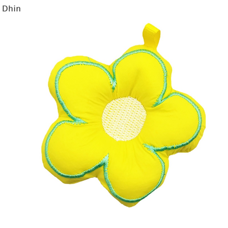 Móc Khóa Hình Hoa Nhồi Bông Bằng Vải Dễ Thương DIY