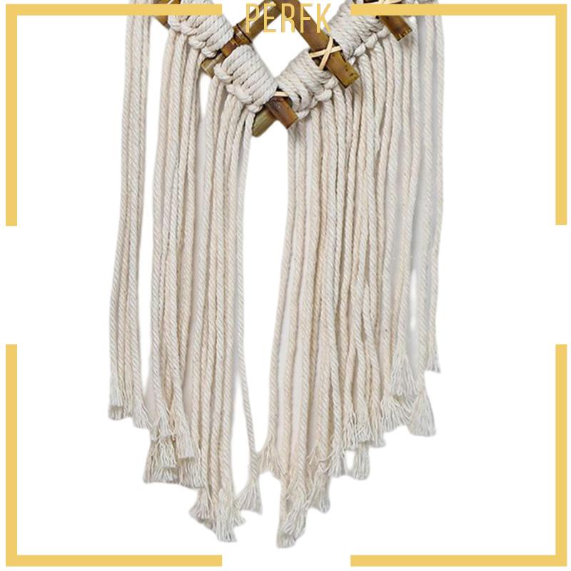 Thảm Dệt Macrame Treo Tường Trang Trí Phong Cách Bohemian