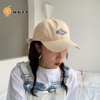 MKEB Mũ Lưỡi Trai Thêu Chữ Phong Cách Hip Hop Hàn Quốc Thời Trang Mùa Hè Cho Nam Và Nữ