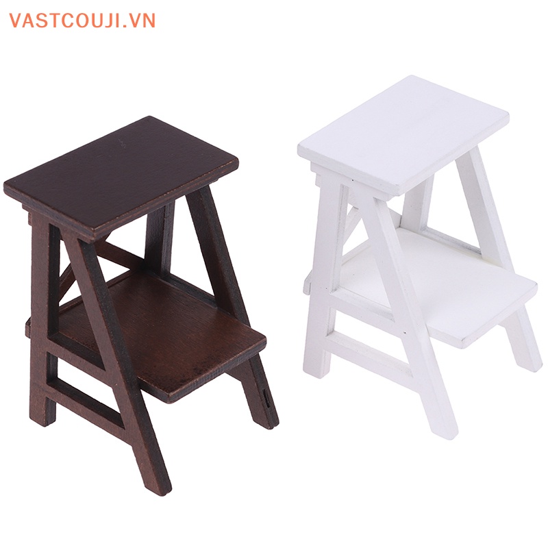 1 Mô Hình Kệ Gỗ Tỉ Lệ 1 / 12 Trang Trí Nhà Búp Bê