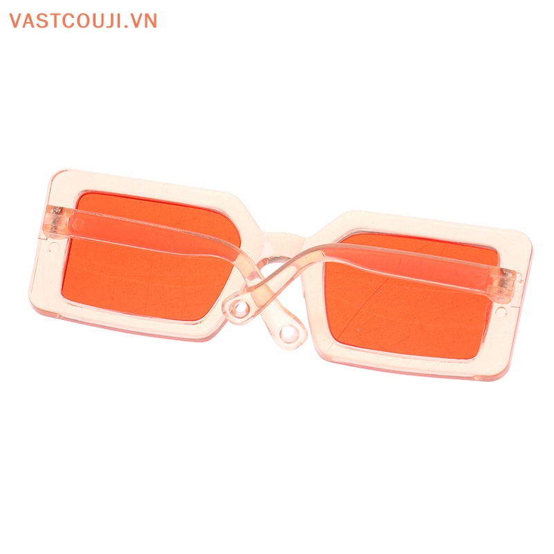 Kính Mát Gọng Vuông Thời Trang Xinh Xắn Cho Búp Bê VASTJI Tỉ Lệ 1: 12