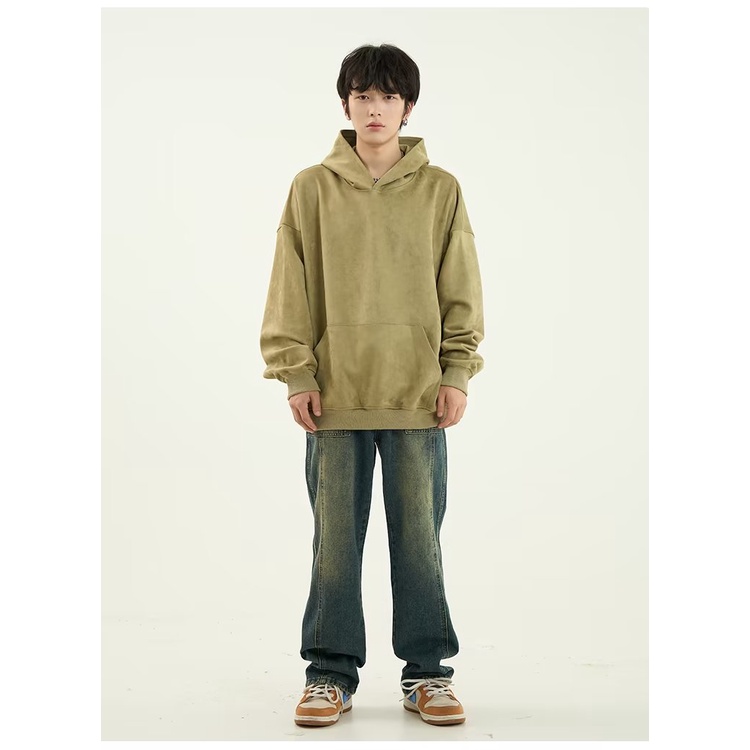 Quần Jean Dài Dáng Rộng Phong Cách Đường Phố Mỹ Thời Trang Xuân Hè Cá Tính Cho Nam