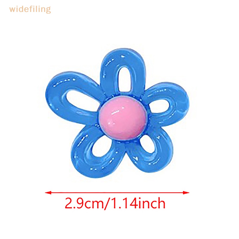 Set 10 Hộp Đựng Vật Liệu Resin Trong Suốt Họa Tiết Hoa Rỗng DIY