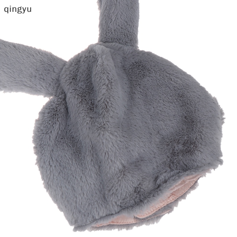 Mũ Tai Thỏ Bằng Vải Bông Giữ Ấm Tai Dễ Thương Dành Cho Bé Gái