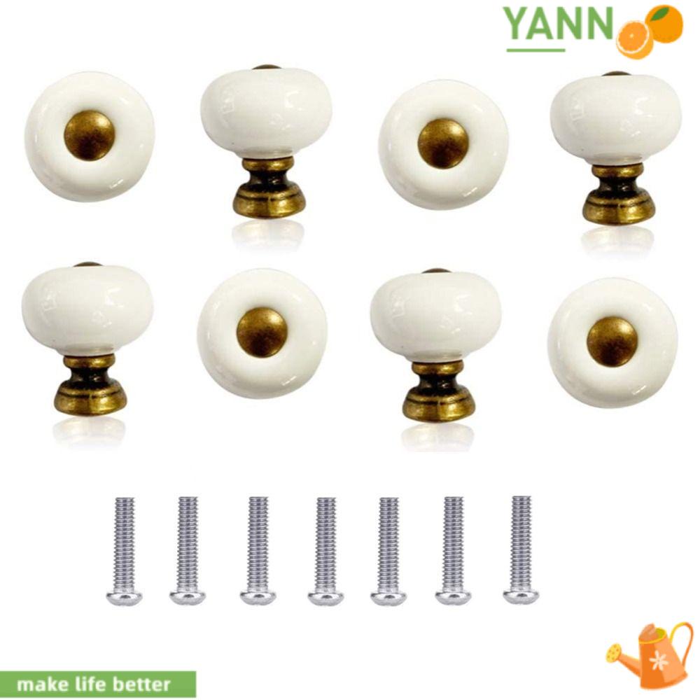 Tay Nắm Cửa Tủ / Tủ Quần Áo Bằng Gốm Sứ Phong Cách Retro 1 #