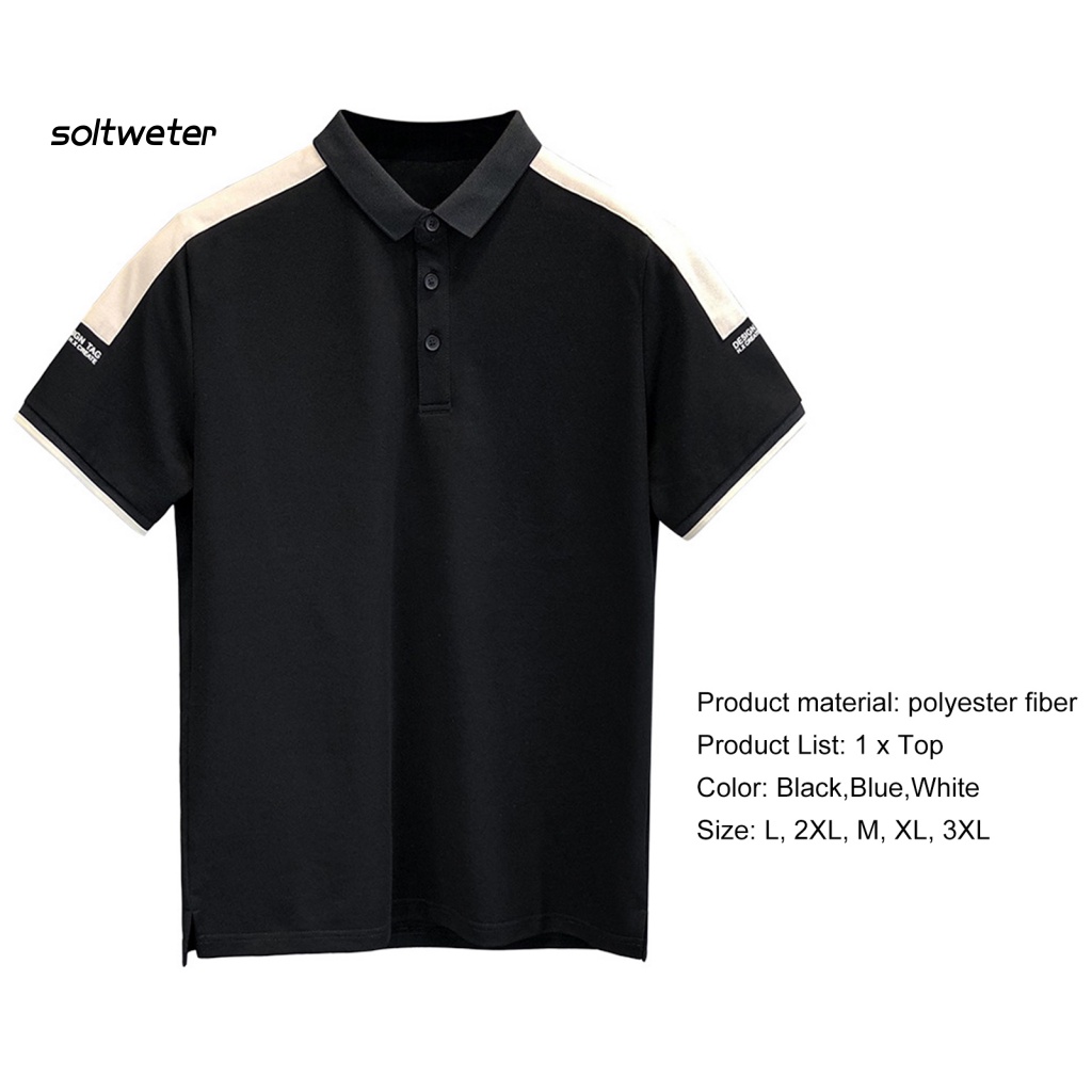 Áo Sơ Mi Tay Ngắn Dáng Rộng Màu Sắc Tương Phản Phong Cách Doanh Nhân Trẻ Trung Thời Trang Mùa Hè Cho Nam