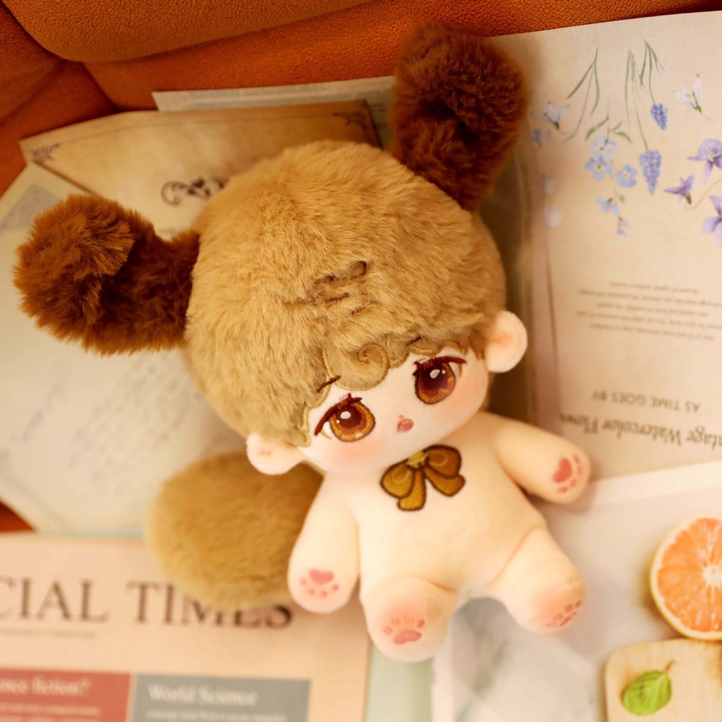 Búp Bê Nhồi Bông Cotton 20cm 20cm Hình Bánh Mì Gừng Xinh Xắn