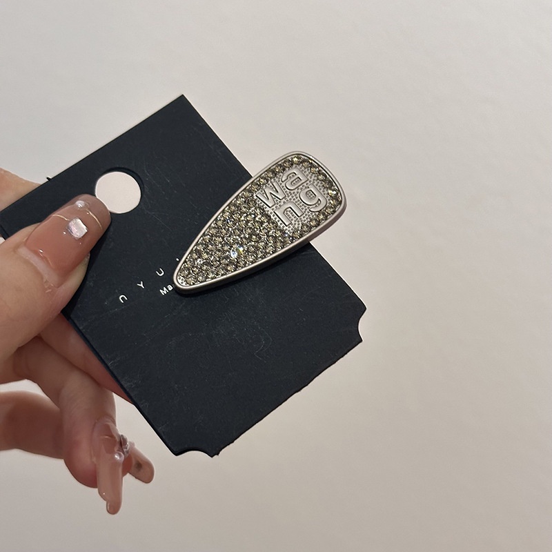 Kẹp Tóc Mỏ Vịt Nhỏ Đính Đá Kim Cương Toàn Diện Phong Cách Hàn Quốc Tinh Tế Cho Nữ