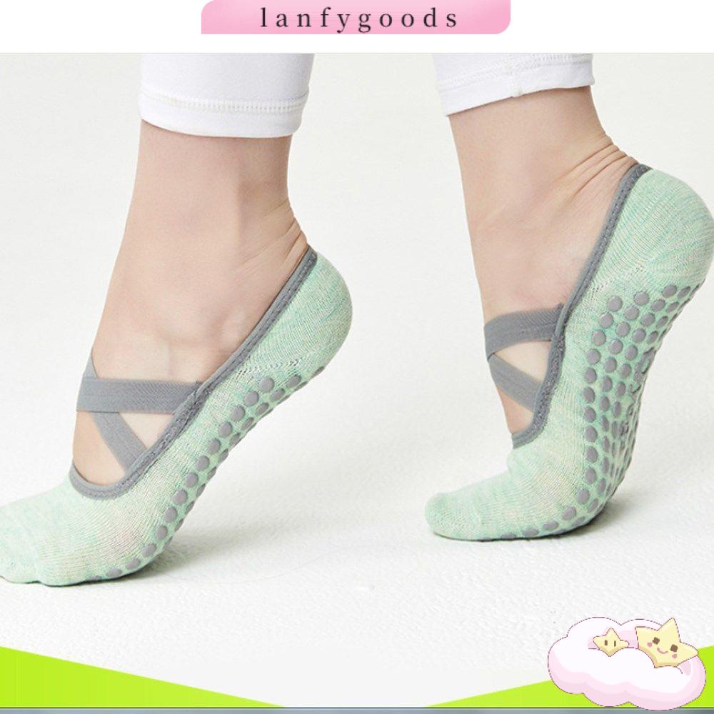 Vớ Tập Yoga Bằng Silicone Màu Trơn Thoáng Khí Chống Trượt