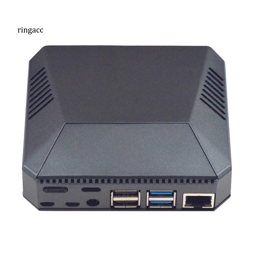 Hộp Đựng Bo Mạch Chủ Raspberry 4B Tích Hợp Quạt Và Nam Châm Chuyên Nghiệp