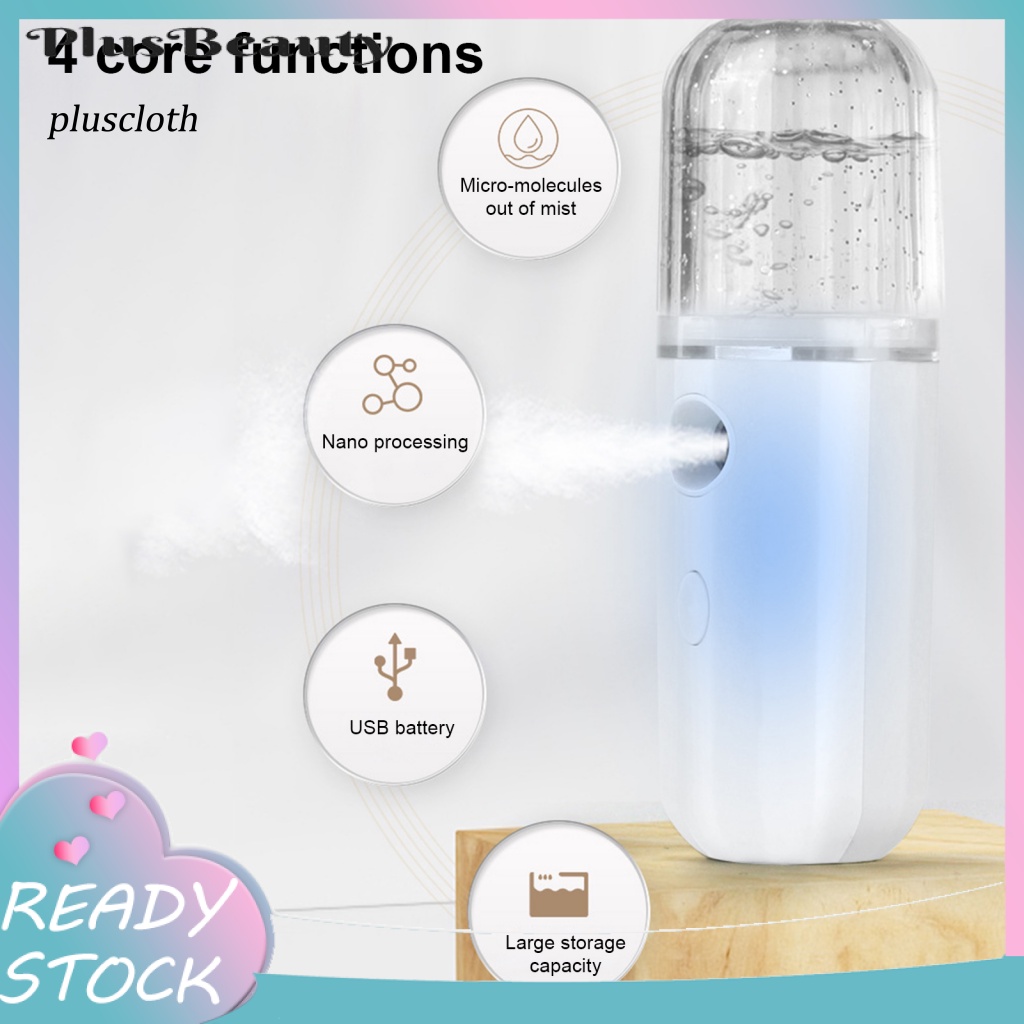 Máy Phun Sương Tạo Độ Ẩm Không Khí Bằng ABS Sạc USB Dễ Mang Theo Cho Túi Xách