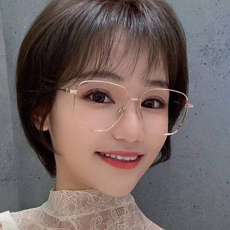 Gọng Kính Hình Chữ Nhật Giảm Ánh Sáng Xanh Thời Trang Cho Nam