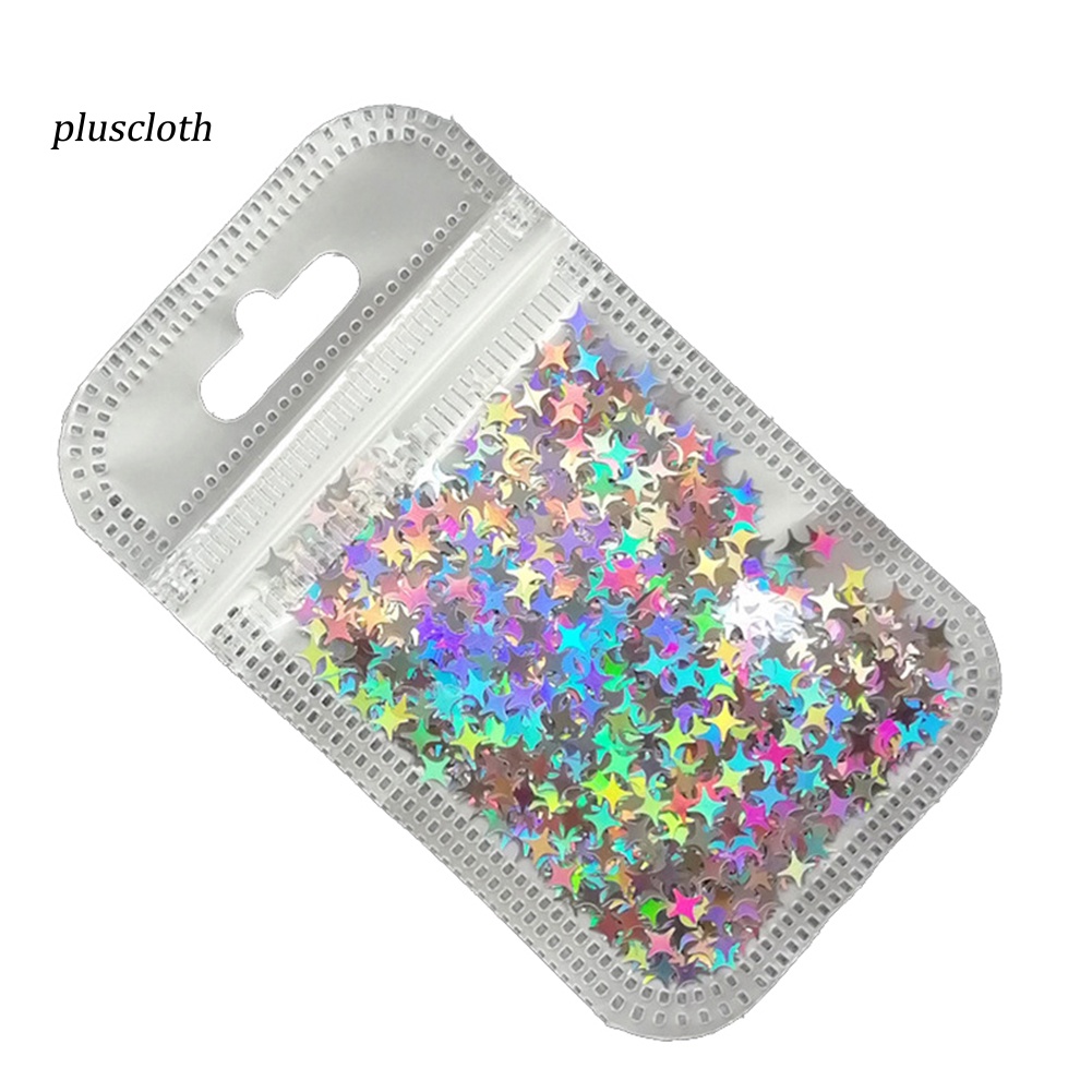 Hộp Sequin Lấp Lánh Trang Trí Móng 3D