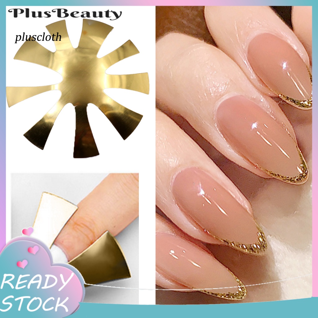 Khuôn Mẫu Trang Trí Móng Tay Bằng Thép Không Gỉ DIY