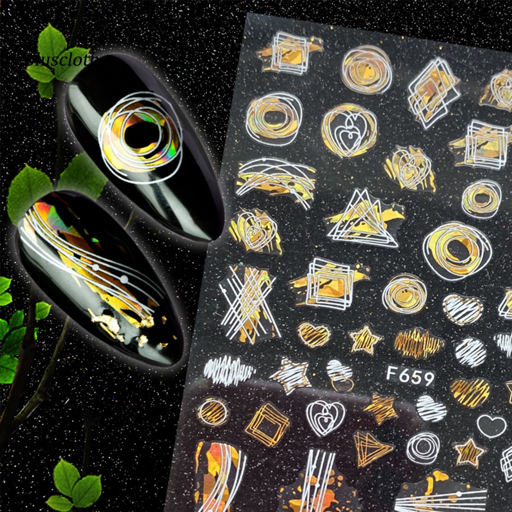 Miếng Dán Trang Trí Móng Tay 3D Nhiều Phong Cách Cho Nữ