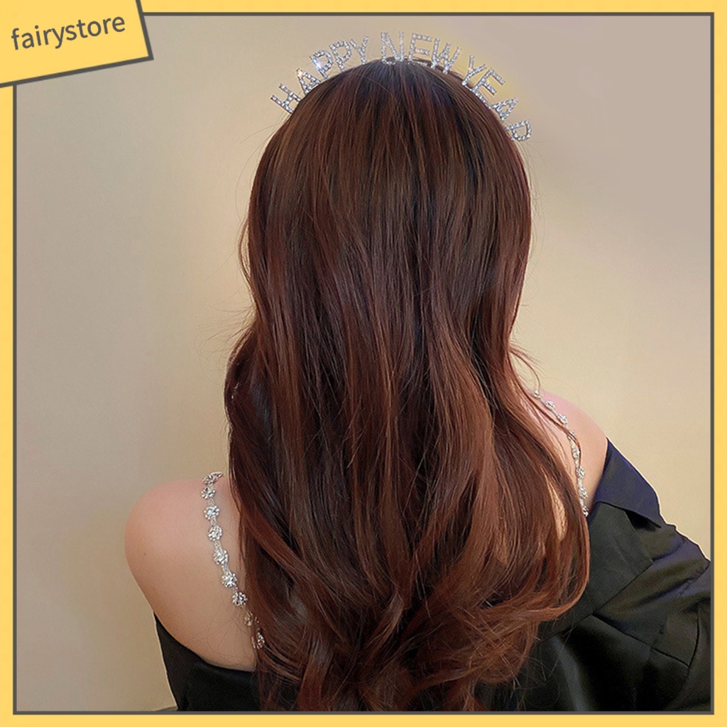 Băng Đô Cài Tóc Hình Ngôi Sao Đính Đá Lấp Lánh Thời Trang Cho Nữ