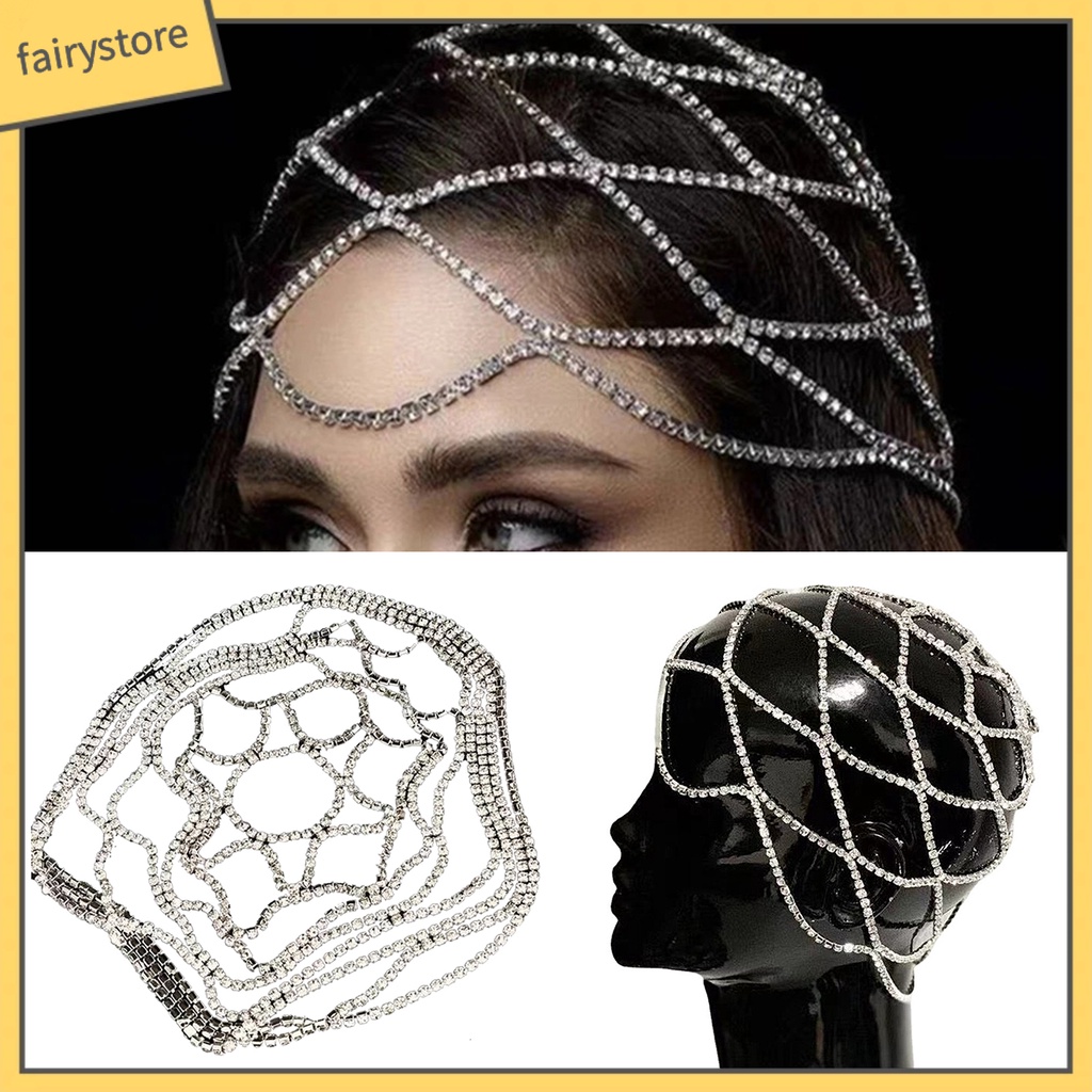 [FRO] Cài Tóc Nhiều Lớp Thiết Kế Rỗng Đơn Giản Sang Trọng Quyến Rũ Cho Đám Cưới