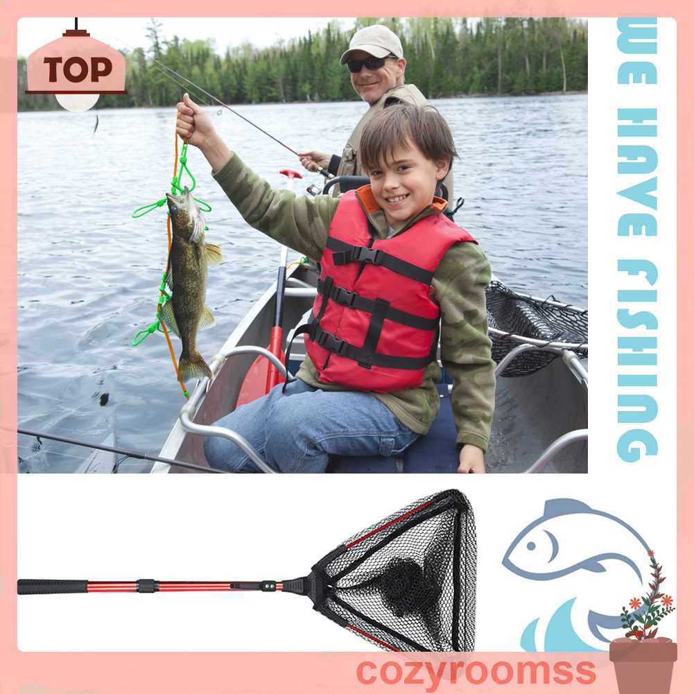 Lưới Đánh Bắt Cá Hình Tam Giác Gọn Nhẹ Có Thể Gấp Gọn Tiện Dụng