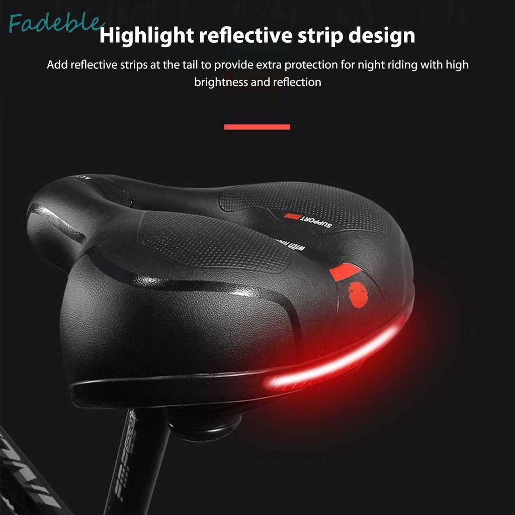 Yên Xe Đạp Leo Núi Bằng Da PU Thiết Kế Đục Lỗ Thông Dụng