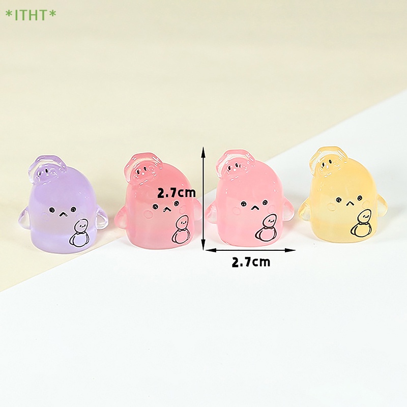 Bộ 2 Quả Trứng Nhựa Phát Quang Dùng Trang Trí DIY Mới