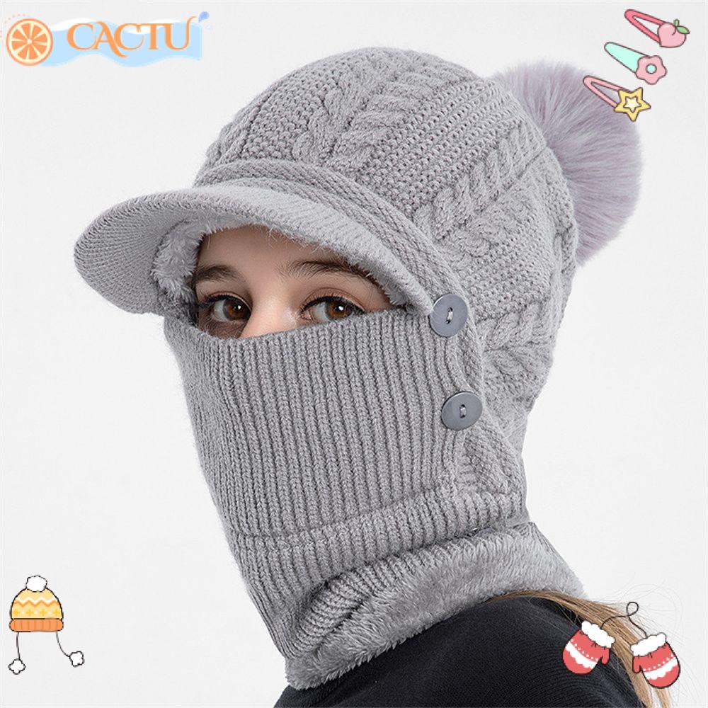 Mũ Dệt Kim Che Tai Giữ Ấm Mùa Đông Cho Nữ