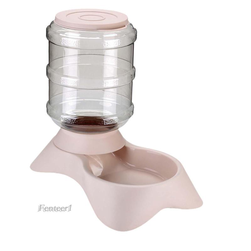 [Fenteer1] Bát Đựng Thức Ăn Nước Uống Tự Động Cho Thú Cưng Cỡ Nhỏ / Vừa / Lớn 3.8L