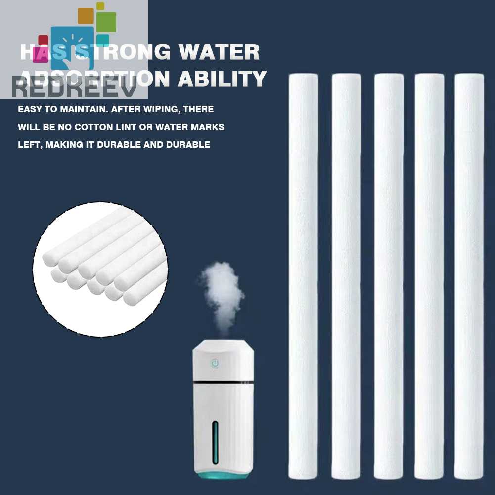 Set 10 Que Xốp Lọc Thay Thế Chuyên Dụng Cho Máy Tạo Độ Ẩm